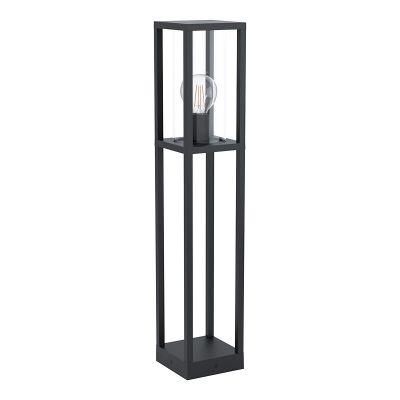 Black modern outdoor light aluminium, Laszlo, IP54