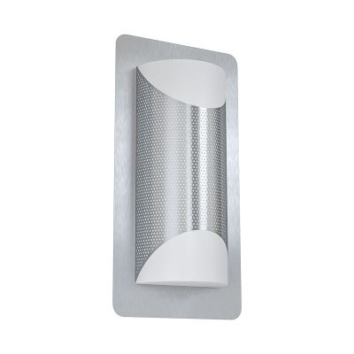 Silver modern outdoor light stainless steel, Maika, IP44