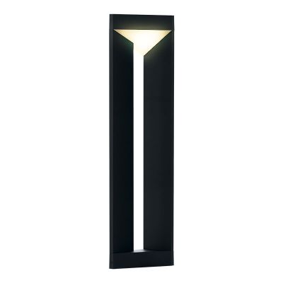 Black modern outdoor light aluminium, Lyke, 10W, 3000K LED, IP54