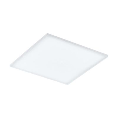 White flush ceiling light steel, Yannick, 33W, 4000K LED