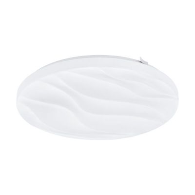 White flush ceiling light steel, Aniel, 17W, 3000K LED