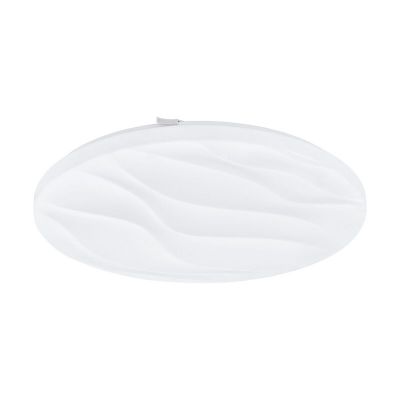 White flush ceiling light steel, Aniel, 36W, 3000K LED
