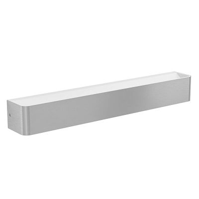 Nickel modern bathroom wall light aluminium, Rafael, 26,5W, 3000K LED, IP44