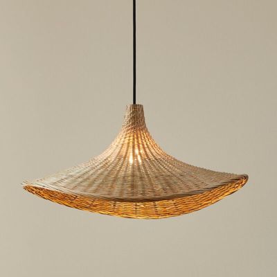 Rattan pendant light brown, Jettie