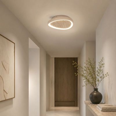 Beige modern ceiling light plastic, Meliciano, 11W, 2700K LED