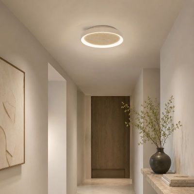 Beige modern ceiling light plastic, Meliciano, 11W, 2700K LED