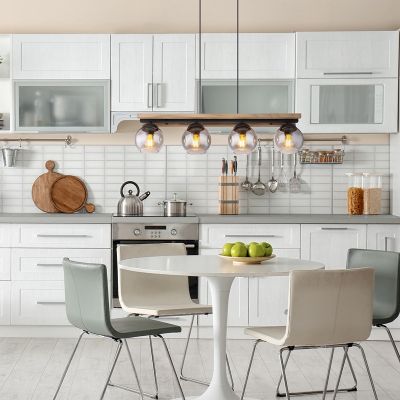 Design pendant light wood, Caecilia