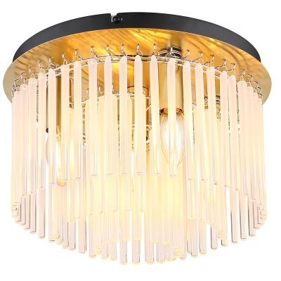 White design ceiling light glass, Genelva