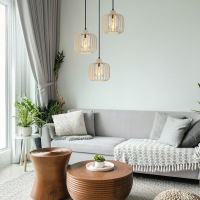 Brown industrial pendant light metal, Abubakar