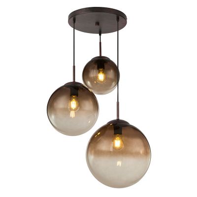 Amber design pendant light glass, Novia