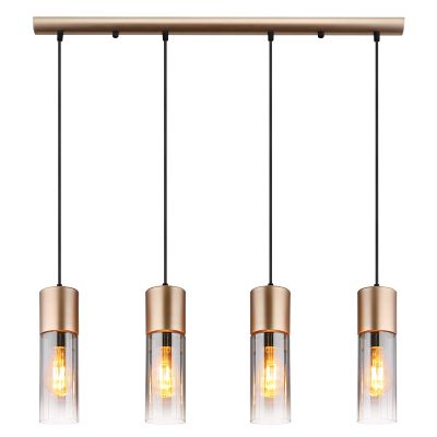 Brown design pendant light metal, Xena