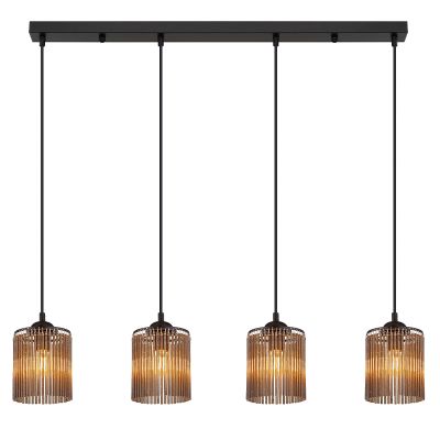 Grey design dining table hanging lamp acrylic, Marthijn