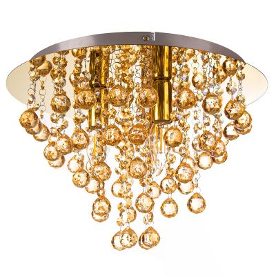 Golden design ceiling light metal, Luus