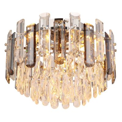 Chrome design ceiling light acrylic, Payam