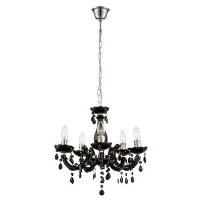 Black classic chandelier acrylic, Monica