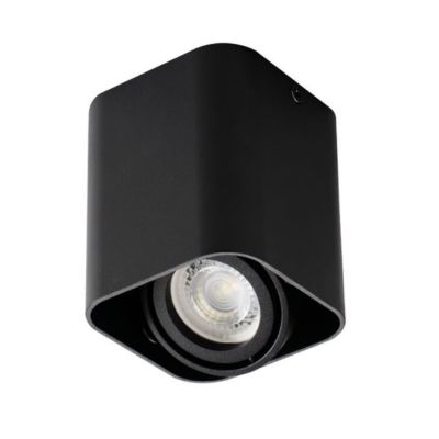 Modern surface mounted downlight black, Bera