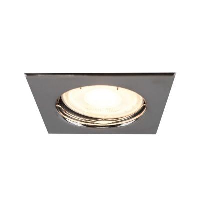 Metal recessed light chrome, Meco