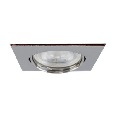 Metal recessed light chrome, Meco