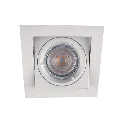 Metal recessed light white, Filo