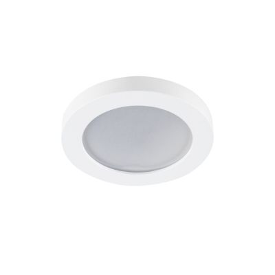 Modern bathroom recessed downlight white, Elio, IP44