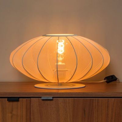 Beige table lamp modern, Corina, with switch