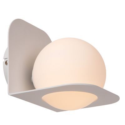 White bathroom wall light modern, Davy, IP44