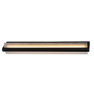 Black bathroom wall light modern, Wanda, 19W, 3000K LED, IP44