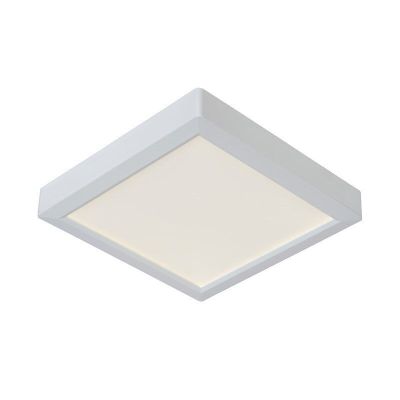 White flush ceiling light modern, Tendo, 18W, 3000K LED