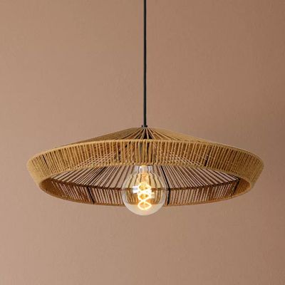 Rattan pendant light wood, Yunkai