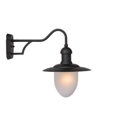 Black outdoor light rustic, Aruba, IP44