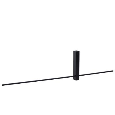 Black wall light modern, Segin, 10W, 2700K LED