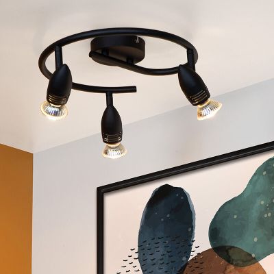 Black ceiling spotlight modern, Caro
