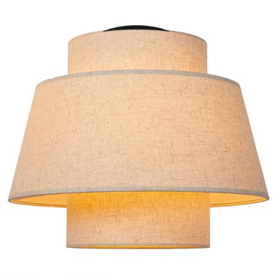 Beige flush ceiling light rustic, Tribute