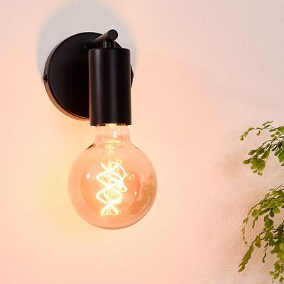 Black wall light modern, Leanne
