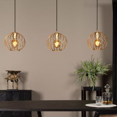 Brass pendant light classic, Danza