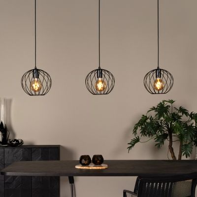Black pendant light classic, Danza