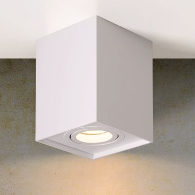 White ceiling spotlight modern, Tube