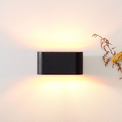 Black wall light modern, Xera