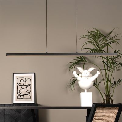 Black pendant light modern, Sigma, 36W, 2700K LED