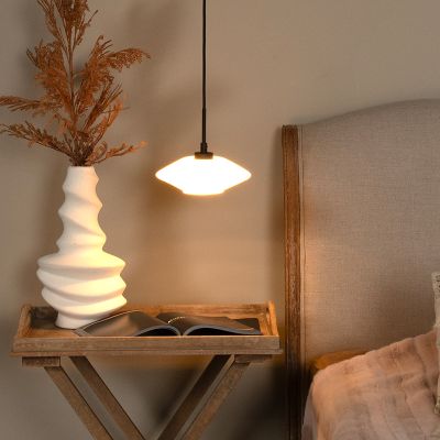White pendant light modern, Trevor