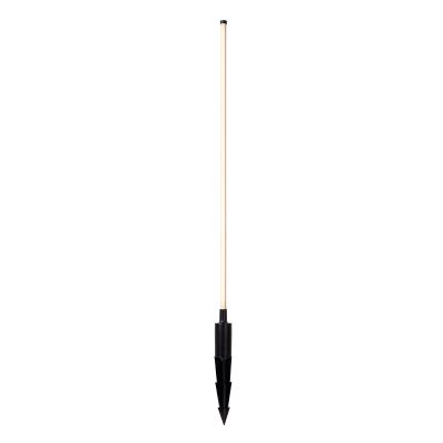 Black garden spike light modern, Lornex, 6W, 3000K LED, IP54