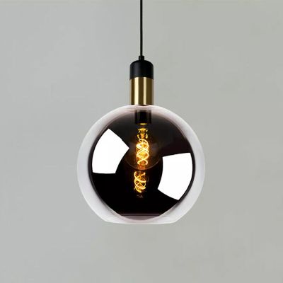Grey pendant light vintage, Julius