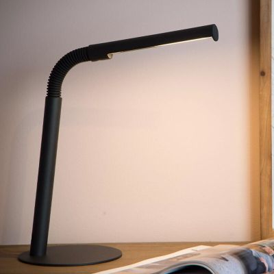Black desk lamp modern, Gilly, 3W, 2700K LED, with switch