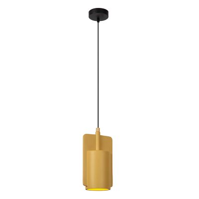 Concrete pendant light yellow, Ninja