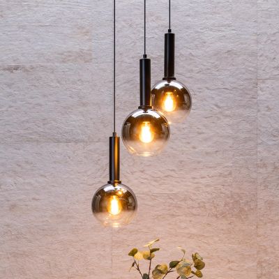 Black pendant light modern, Marius