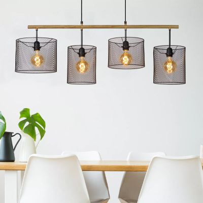 Black pendant light retro, Baskett