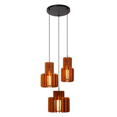 Brown pendant light modern, Rollo