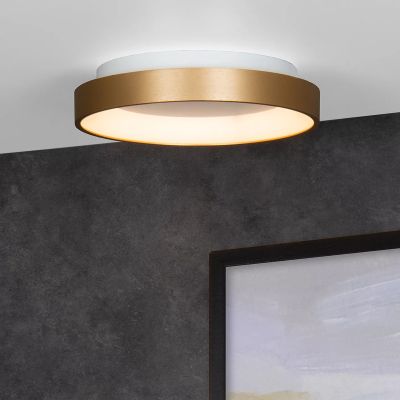 Blue flush ceiling light modern, Vidal, 20W, 2700K LED