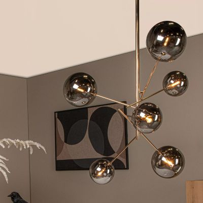 Golden pendant light modern, Alara