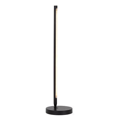 Black table lamp modern, Finan, 9W, 2700K LED, with touch dimmer